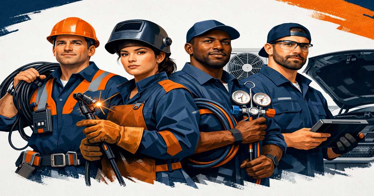 Best Blue Collar Jobs in 2026: High Pay, No Degree Required